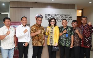 Bupati Christiany Paruntu Kunjungi Kementerian ATR/BPN