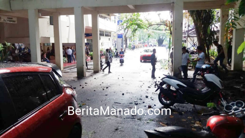 Pasca Ricuh Situasi Kampus Unsrat Mulai Kondusif