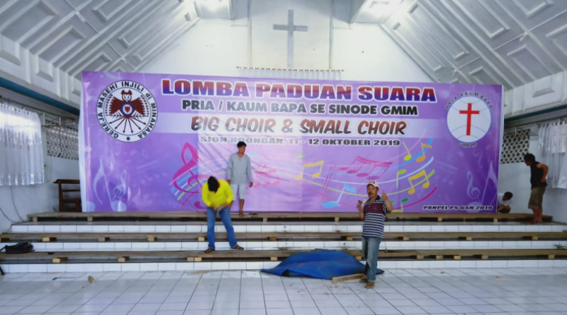 Lomba Paduan Suara P/KB se-Sinode GMIM Siap Digelar di Jemaat Sion Noongan
