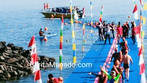 Diikuti Banyak Peserta Mancanegara, Wagub Steven Kandouw Meriahkan Fun Swim