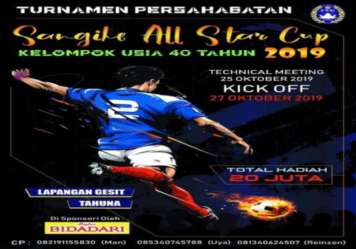 Askab PSSI Sangihe Bakal Gelar Turnamen Persahabatan KU 40