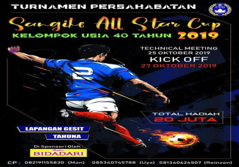 Askab PSSI Sangihe Bakal Gelar Turnamen Persahabatan KU 40