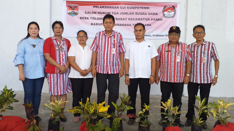 Tahapan Pilhut Sukses, Jesaja Legi Apresiasi Masyarakat Tolombukan Barat