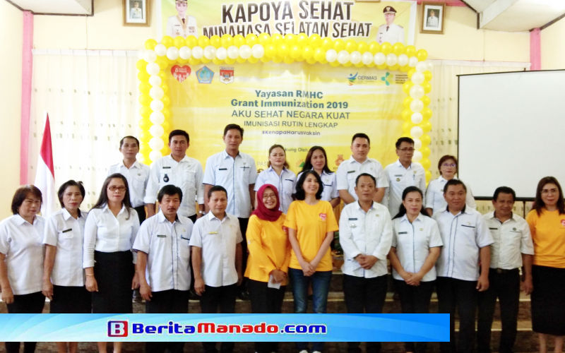 Yayasan RMHC Gelar Kegiatan Grant Immunization di Desa Kapoya