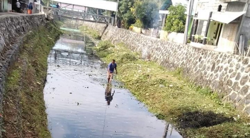 Ini Kondisi Terkini Sungai Wowesen di Desa Belang