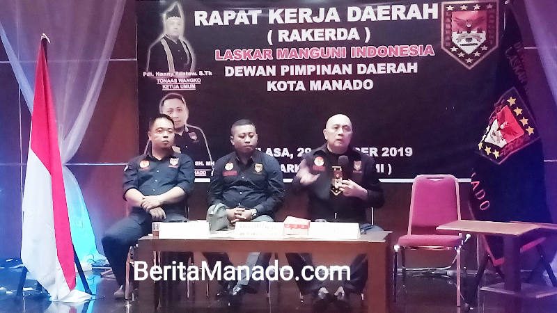Hanny Pantouw Buka Rakerda LMI Manado