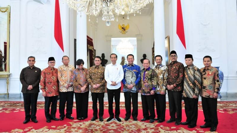 Jokowi Minta Pelantikan Presiden dan Wapres Dilakukan Secara Sederhana