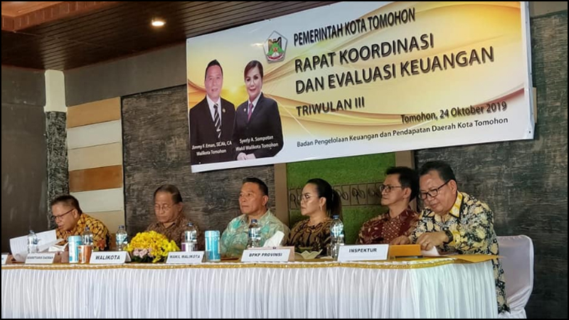 Rakorev Keuangan Triwulan III, Capaian PAD di Bawah 50 Persen