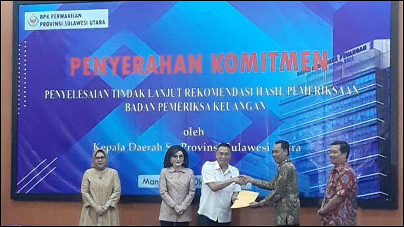 Wali Kota Jimmy Hadiri Penyerahan Tindaklanjut Pemeriksaan BPK
