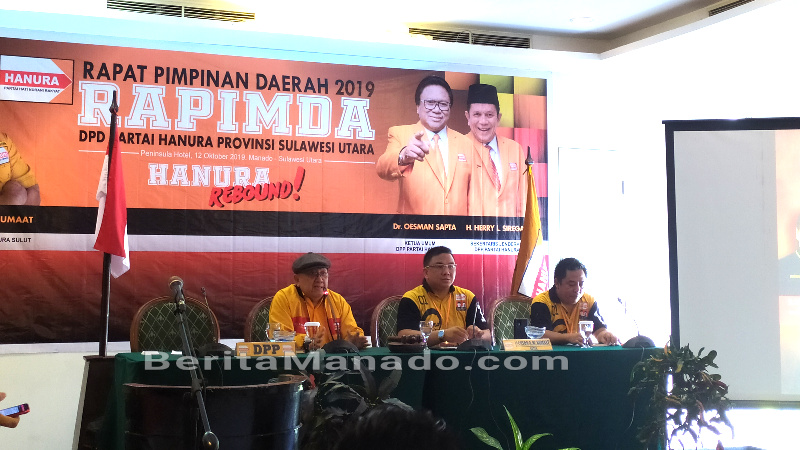 Rapimda Hanura Digelar, Dukungan Untuk Oesman Sapta Makin Mantap