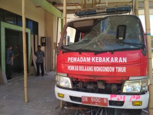 Mobil Damkar Rusak Parah, Pemkab Boltim Anggarkan 100 Juta Biaya Perbaikan