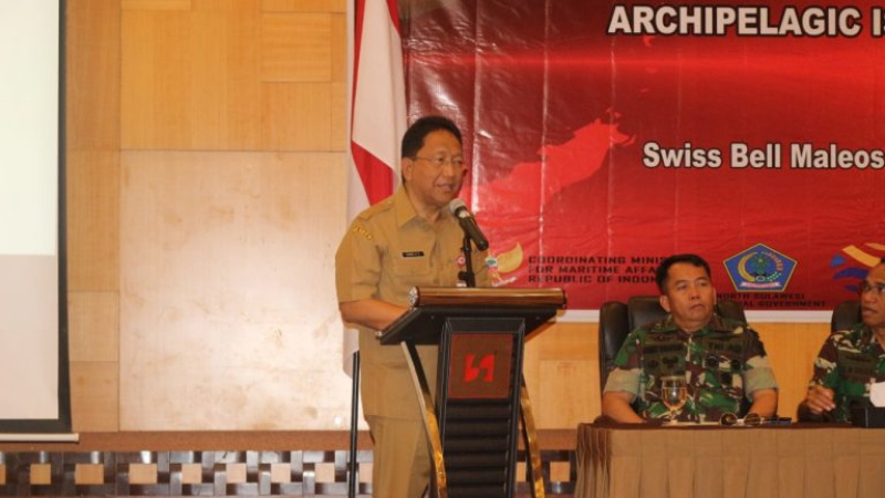 Edwin Silangen Buka Rapat Persiapan Pertemuan Pejabat Negara-negara Pulau dan Kepulauan