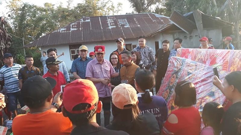 Program Bantuan Bencana Pemkab Minahasa Sangat Berarti