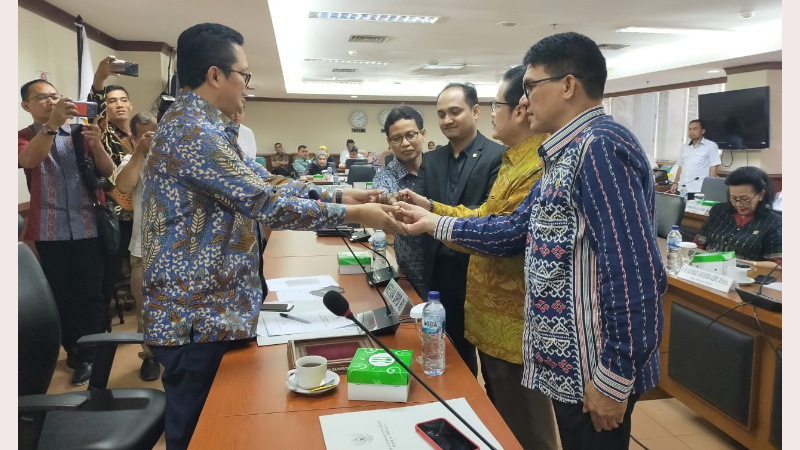 Senator Sulut Djafar Alkatiri Jabat Wakil Ketua Komite I DPD RI