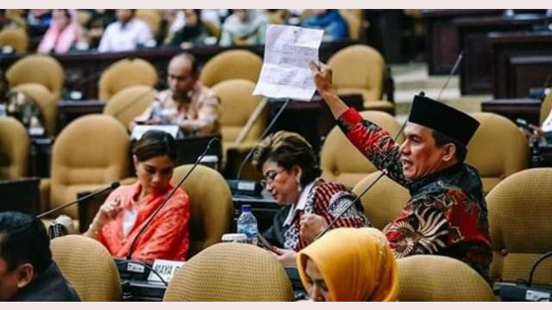 Tidak Berubah, Djafar Alkatiri Tetap Lantang di DPD RI