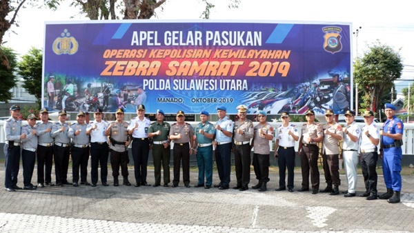 Siap-siap, Polda Sulut Gelar Operasi Zebra Samrat Sekarang