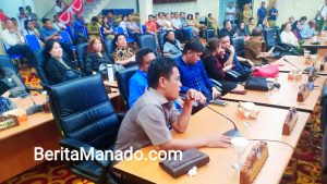 Berjalan Alot, Rapat AKD DPRD Manado Ditunda
