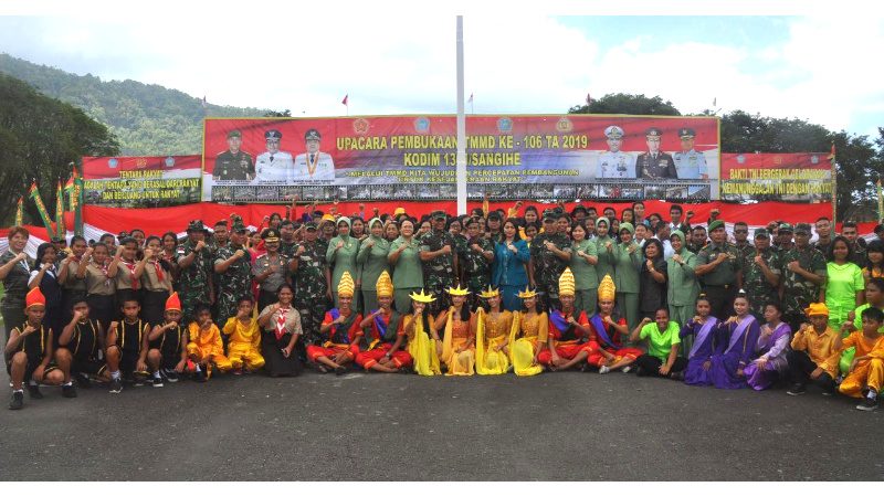 TMMD ke-106 Resmi Digelar, Jalan Sepanjang 2.200 Meter Siap Dikerjakan