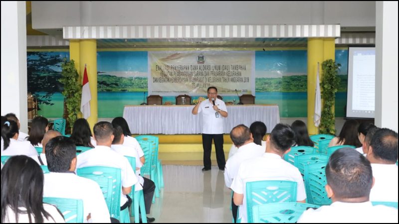 Pemkot Tomohon Evaluasi Penyerapan DAU Tambahan
