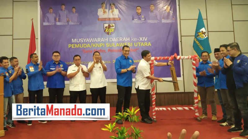 Wagub Steven Kandouw Buka Musda ke-XIV KNPI Sulut