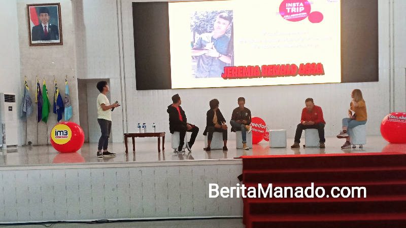 Diikuti Ratusan Mahasiswa, Ooredoo Insta Trip Sangat Inspiratif