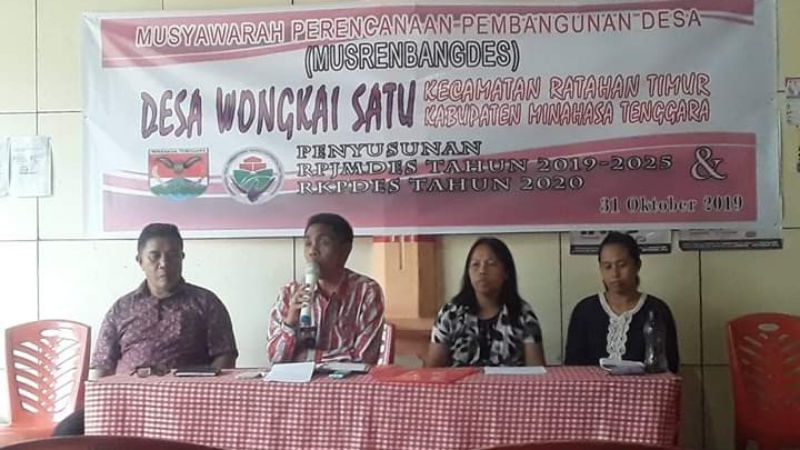 Desa Wongkai Satu Siap Serap Aspirasi dan Kembangkan SDM 8 Desa Wongkai Satu Siap Serap Aspirasi dan Kembangkan SDM