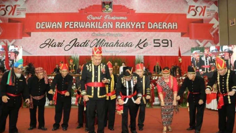 Gubernur Olly Dondokambey Dianugerahi Gelar Tonaas Wangko Um Banua