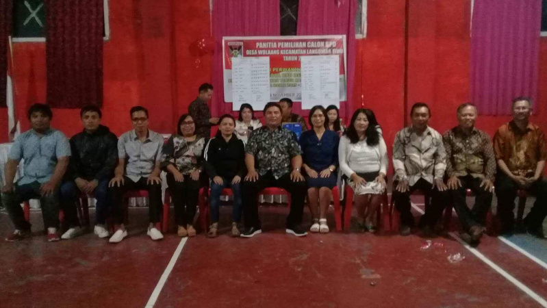 Ini Nama-nama Anggota BPD Desa Wolaang Terpilih