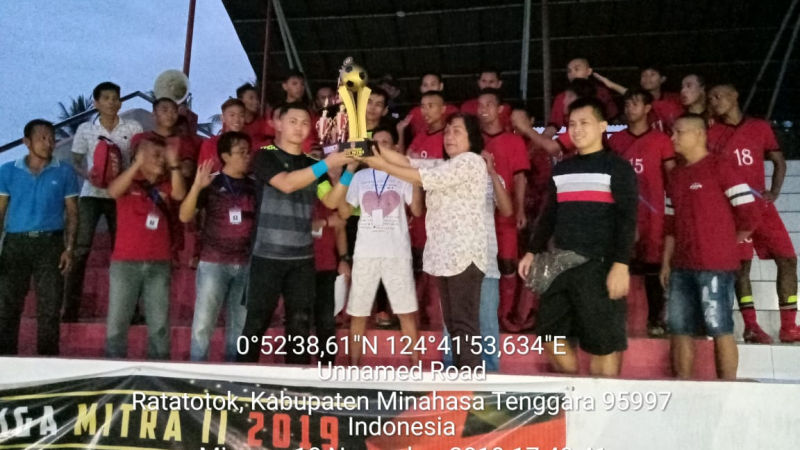 Liga Mitra II 2019 Resmi Ditutup, Tim Sepakbola Maesa Basaan Jadi Jawara