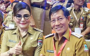 Bupati Christiany Paruntu Hadiri Rakornas di Jakarta