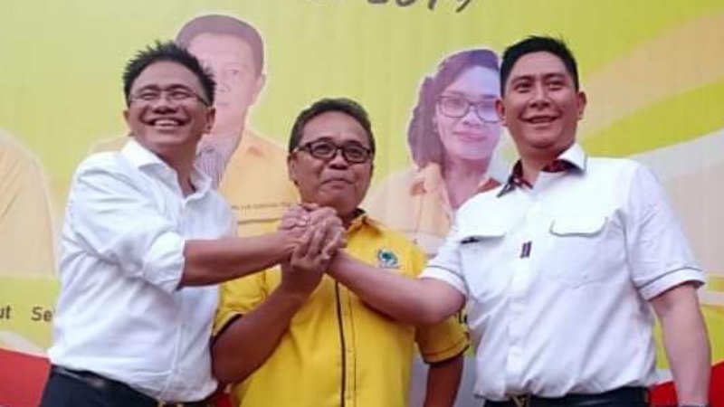 PILKADA MINUT: Partai Golkar Sambut Erol Dungus-Kiky Sompotan