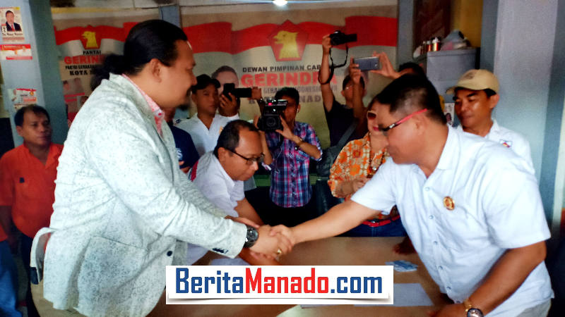 PILWALKOT MANADO: 4 Calon Sah Daftar ke Gerindra, 2 Kader Partai