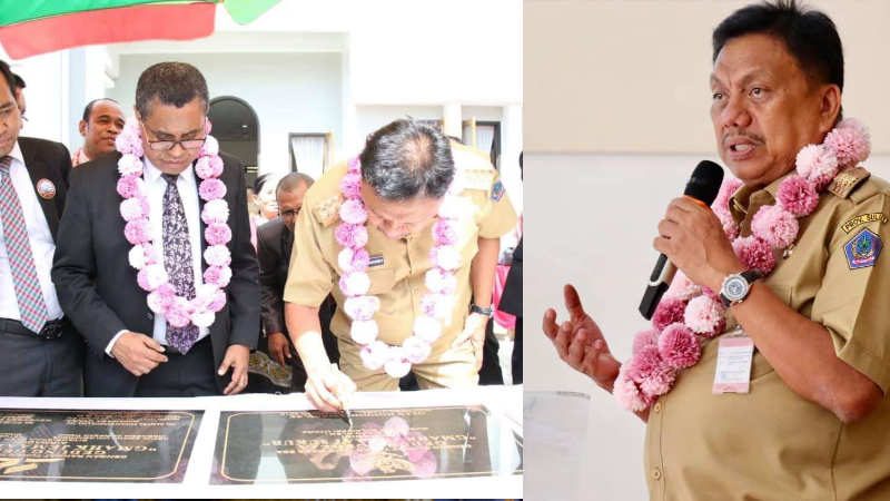 Gubernur Olly Dondokambey Resmikan GMAHK Jemaat Sukur