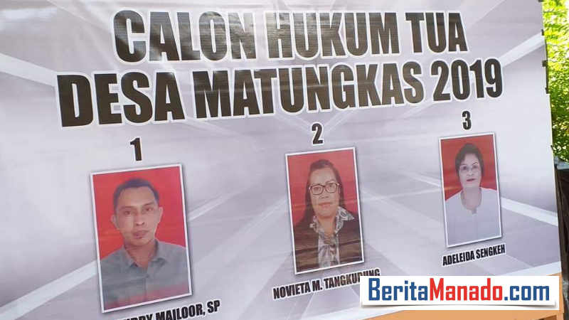 Novieta Tangkudung Ungguli Dua Incumbent di Pilhut Matungkas