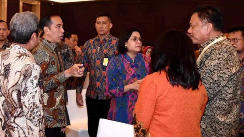 Bersama Jokowi, Gubernur Olly Dondokambey Hadiri Pertemuan Tahunan BI