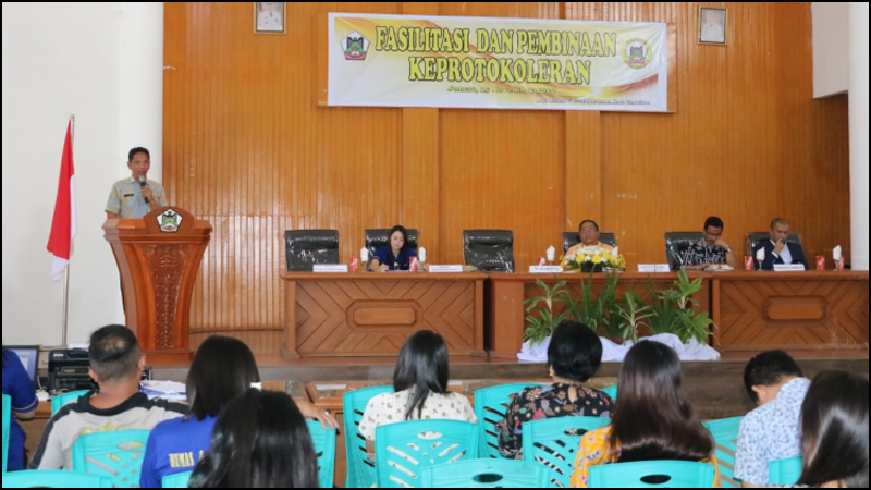 Pemkot Tomohon Tingkatkan Peran dan Kompetensi Pejabat Serta Staf Pelaksana Keprotokolan