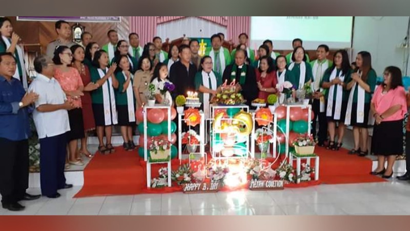 Perayaan HUT ke-40 GMIM Getsemani Silian Raya Sederhana dan Sarat Makna