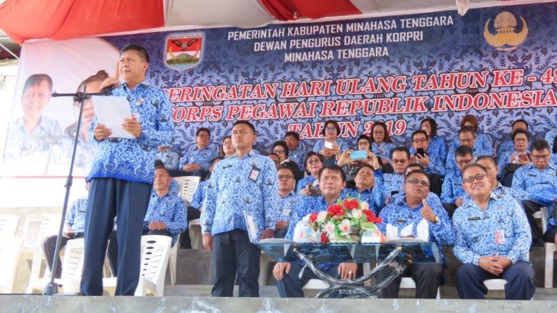 HUT ke-48 KORPRI, Jesaja Legi: Layanan Prima Kunci Reformasi Birokrasi