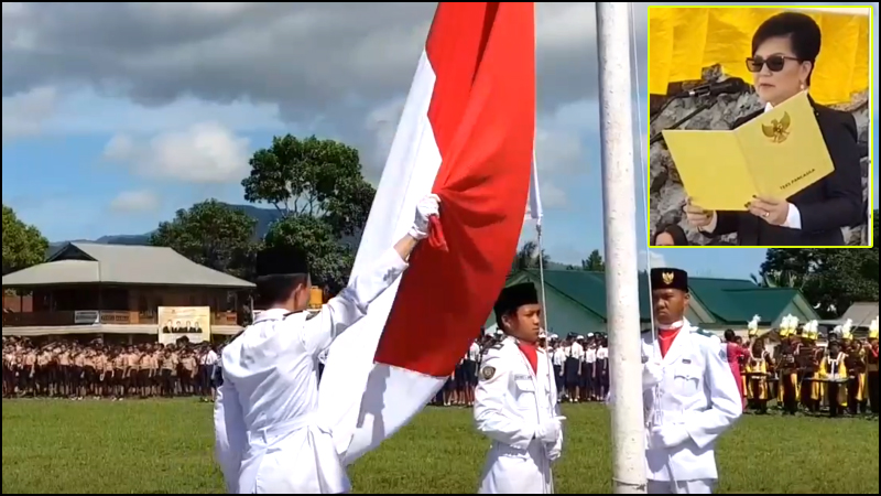 Syerly Sompotan Pimpin Upacara Peringatan Hari Guru di Tomohon
