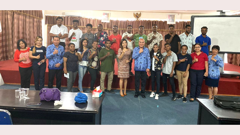 Ibadah Bersama Jalin Kerukunan Mahasiswa Papua Digelar, Motivasi Untuk Bangun Tanah Air