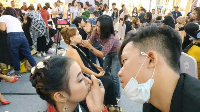 QL Cosmetic Make Up Party di Manado Meriah, 65 MUA Unjuk Keterampilan