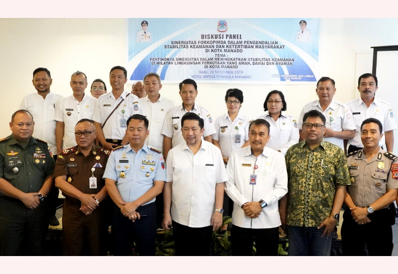 Mor Bastiaan Sebut Stabilitas Keamanan Manado Jadi Barometer Kerukunan di Indonesia