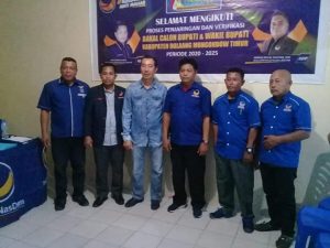 PILBUP BOLTIM: Politisi Ini Daftar Bakal Calon Wakil Bupati di Partai NasDem