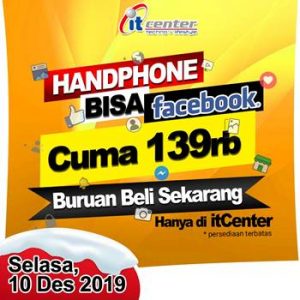 Handphone Murah dari itCenter! Bisa Facebook-an loh…