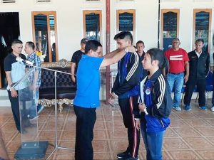 Sehan Landjar Lepas Kontingen Atlet Boltim Ikut Porprov Sulut 2019
