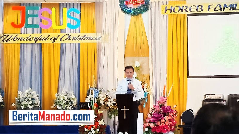 Sukacita Natal GPdI Horeb Dan HUT Reynold Wuisan serta Ibunda Tercinta