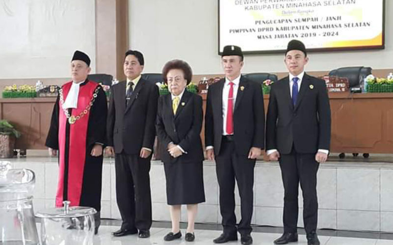 3 Pimpinan DPRD Minsel Dilantik Hari Ini