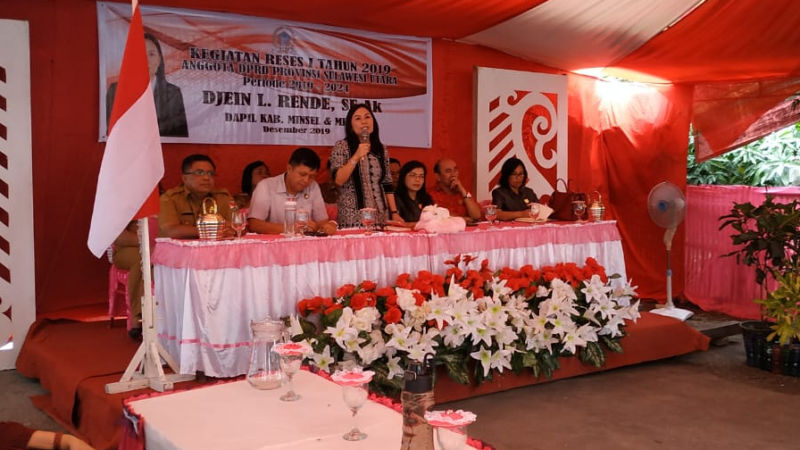 Reses di Mitra, Djein Leonora Rende Siap Perjuangkan Aspirasi Masyarakat