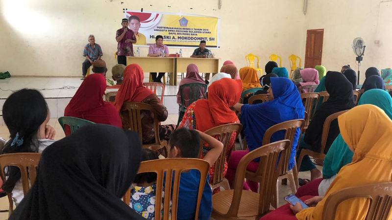 Reses di Tanoyan, Raski Mokodompit Dikeluhkan Soal Jalan Provinsi