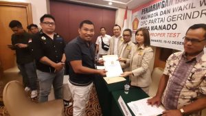 PILWALKOT MANADO: Daftar Bacalwalkot di GERINDRA, Mongol Ingin Jadikan Manado Kota Berkat